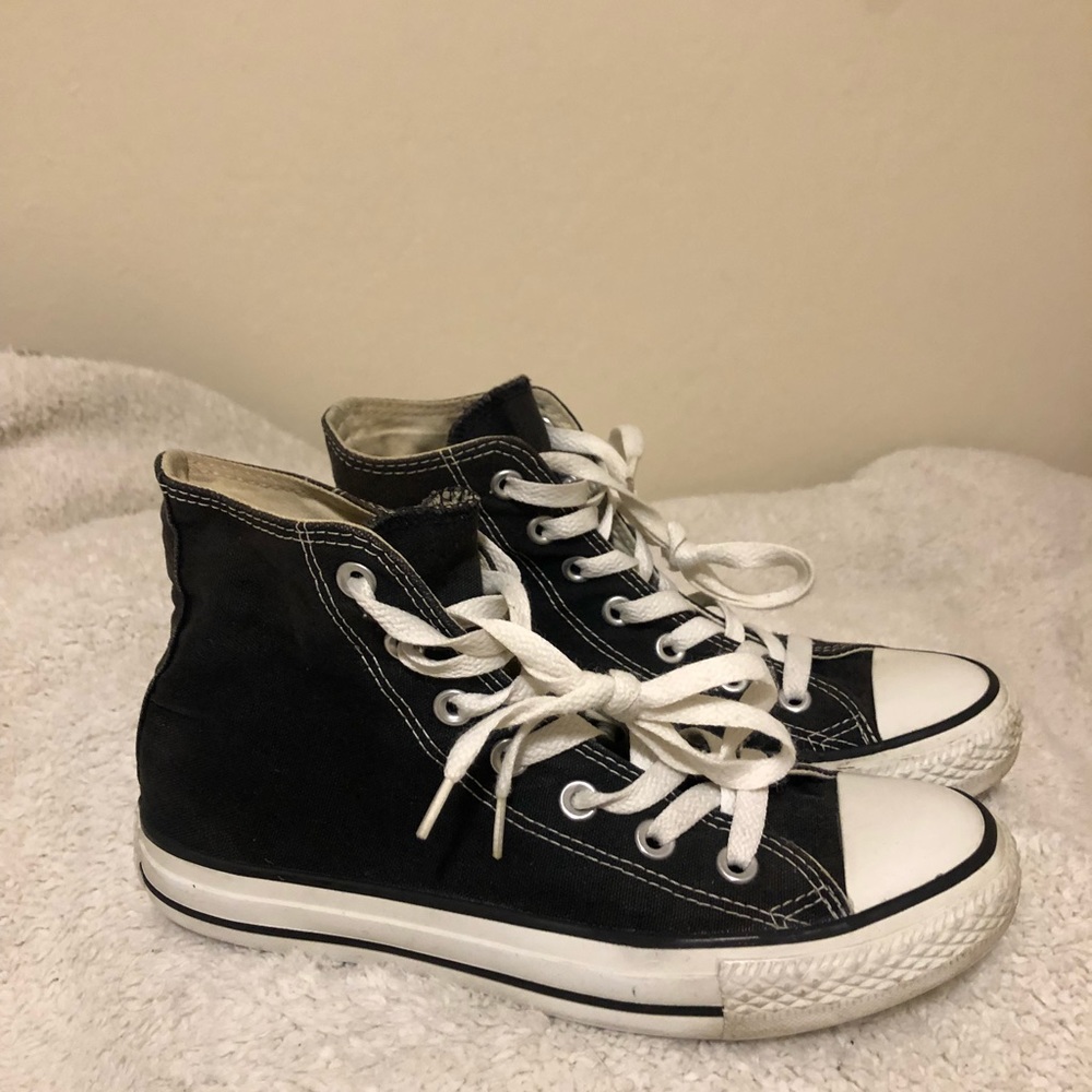 Black/White Converse All-Stars